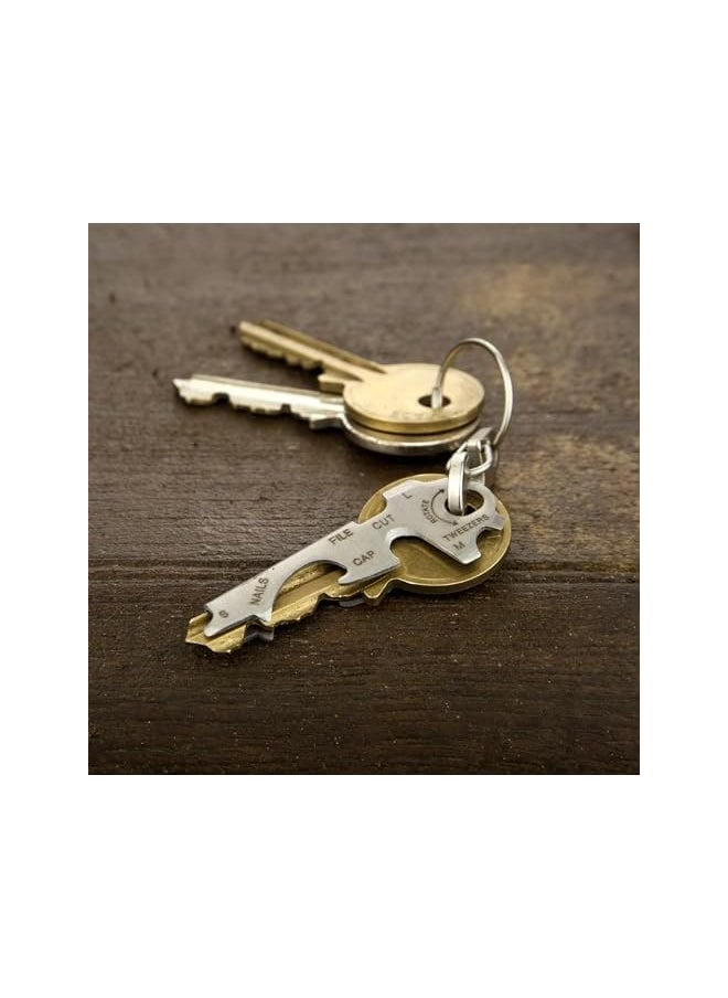 True Utility - True Utility TU247K Keytool - Make Your Key Useful!, Silver, One Size - Image 1