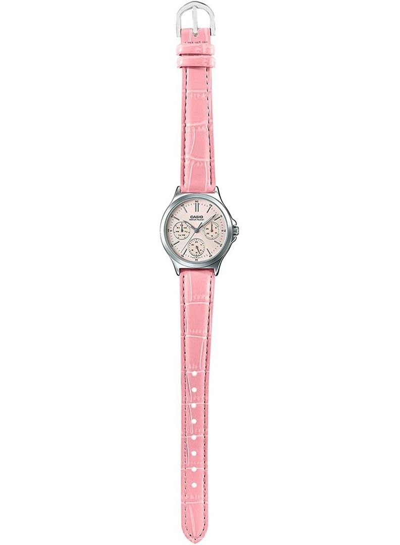 CASIO Women's Enticer Chronograph Watch LTP-V300L-4AUDF - 33 mm - Pink - Image 5
