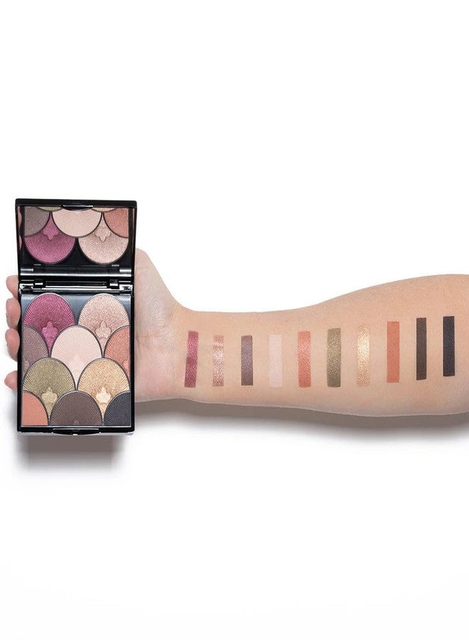 T. LeClerc T.LeClerc Eye Shadow Palette | Retro-Chic 10-Color Nude Palette | Warm-Toned, Creamy Texture | Luminous, Long-Lasting Wear | Rich Pigments | Easy Makeup Removal (NUIT ÉTOILÉE, 18G) - Image 3