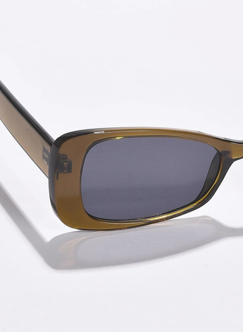 صوص هاوت Black Lens Blue Butterfly Sunglasses