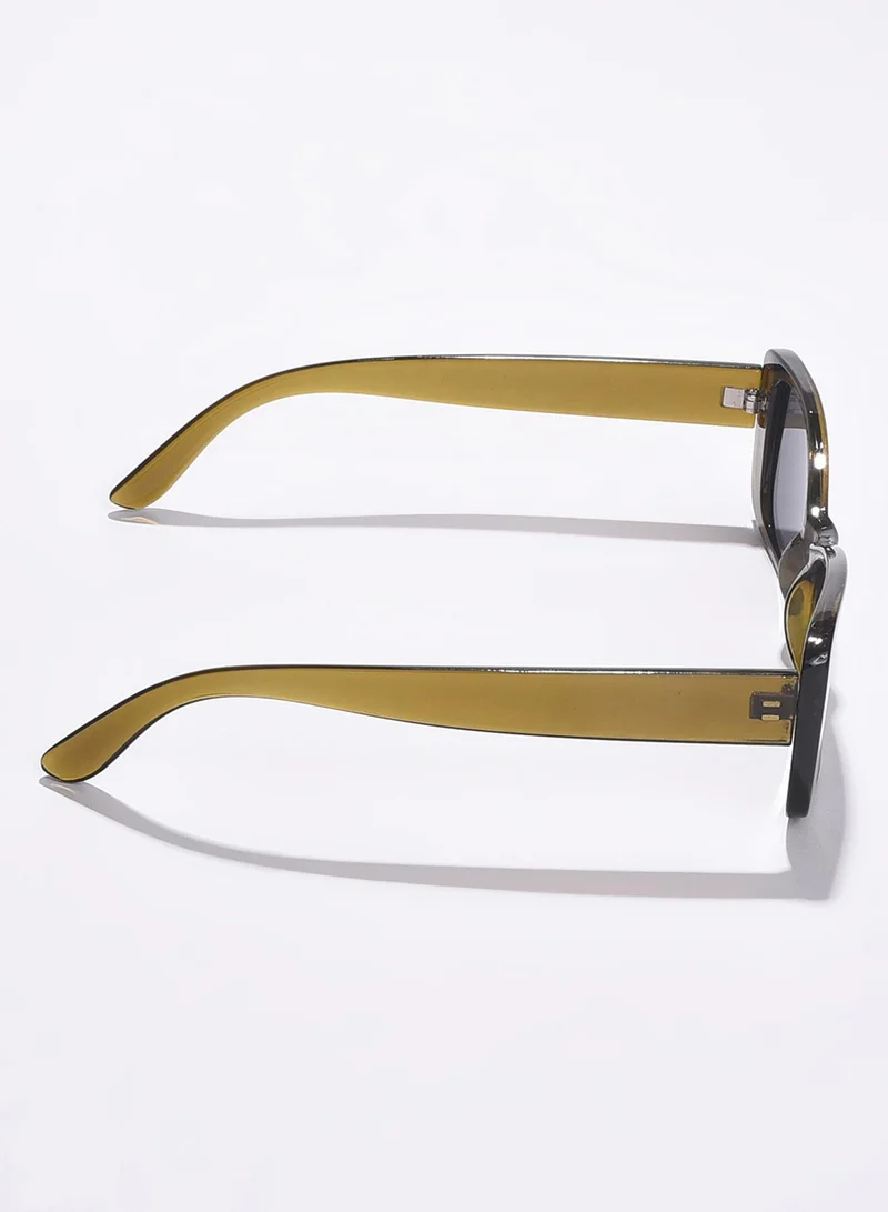 صوص هاوت Black Lens Blue Butterfly Sunglasses