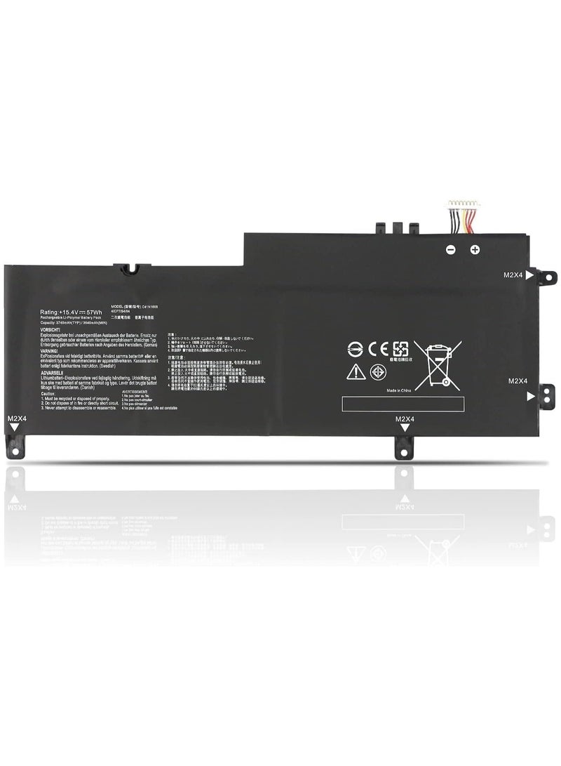 C41N1809 15.4V 57Wh 3740mAh Compatible for Asus Flip 15 UX562FD UX562FDX UX562 UX562FN Q536F Q536FD Series 0B200-03440000 - Image 1