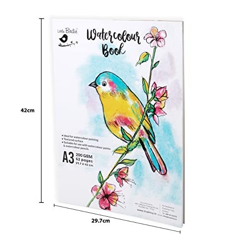 itsy-bitsy ITSY BITSY-Water Colour Book A3, 62 Pages - Image 2