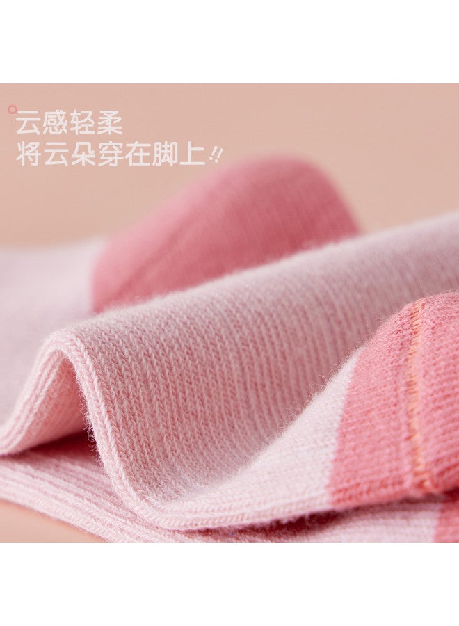 Fenton Cartoon Cute Mid-large Kids/teens Student Socks - Girls' Spring/autumn Cotton Socks For Children & Girls - Image 5