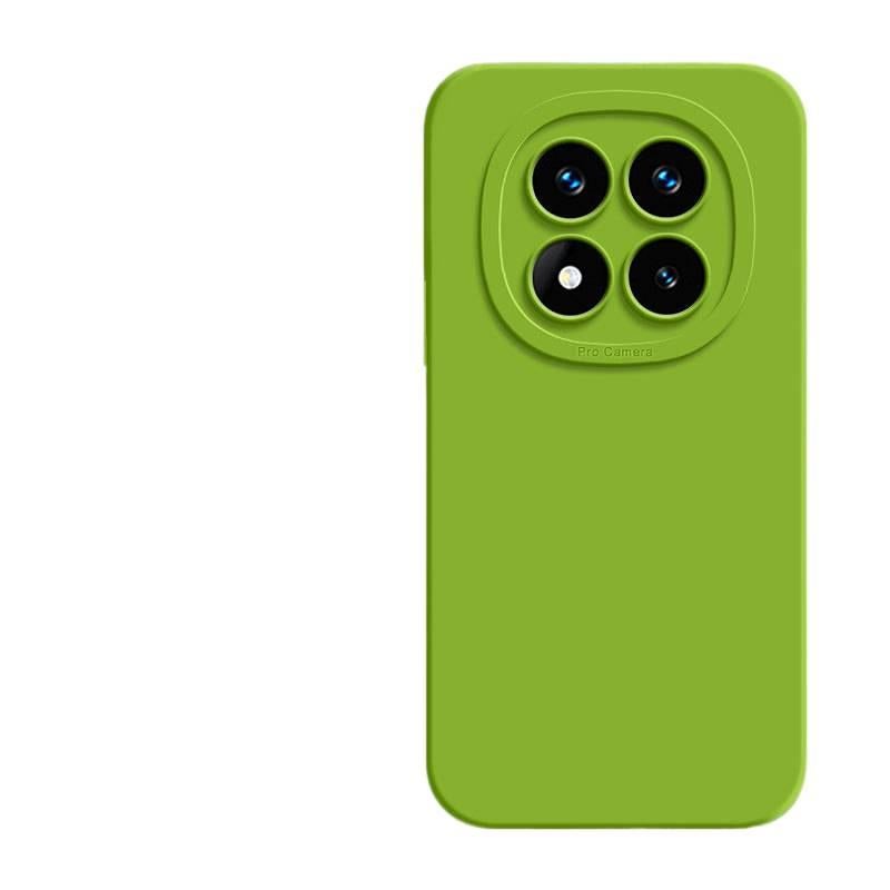 غطاء واقي، الحماية باللون الأحمر من السقوط، مقاوم للصدمات لـ Redmi Note 14، أحمر، سيليكون من السيليكون للاستخدام الداخلي للرحلات اليومية للعائلة - Image 3