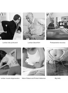 Prime by javaudan Back Decompression Belt Back Support Belt Lumbar Support Massage Air Traction Belt With Extended Pad, Fits 26-43 Inches Waist  - Image 3