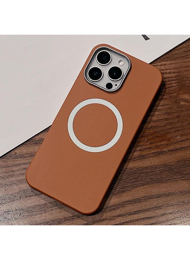 اس-توب جراب لهاتف iPhone 12 Pro Max بتصميم من الجلد مع غطاء MagSafe بتغطية كاملة - Image 1