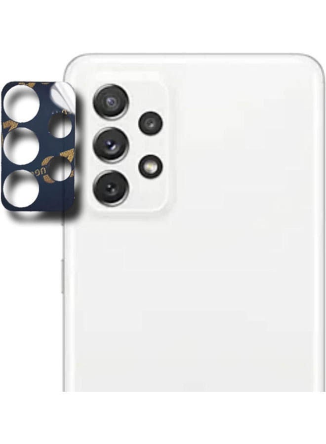 NIBEMINENT For Samsung A72 Camera Lens Hard Nano Glass Protector Clear 