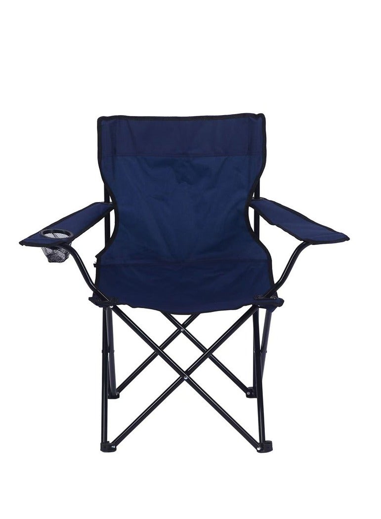 السيميا كرسي رحلات وبحر قابل للطي محمول - مقاس 50x50x80 سم - مع حقيبة تخزين ومنظم أكواب - Image 5