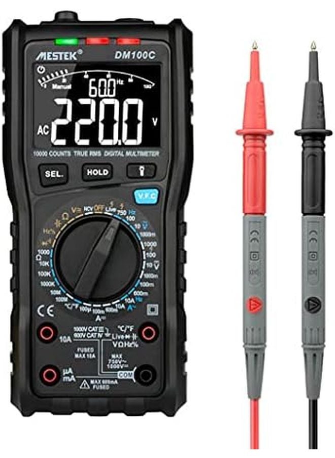 DM100C مقياس متعدد يدوي تلقائي عالي السرعة ذكي قياس تردد مزدوج متغير - Image 1