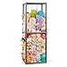 Trycooling Stuffed Animal Storage Zoo Stuffed Animal Holder Space Save Vertical Stuffed Animals Storage PVC with Elastic Band and Net for Playroom Bedroom Nursery Grey 1 - Image 3