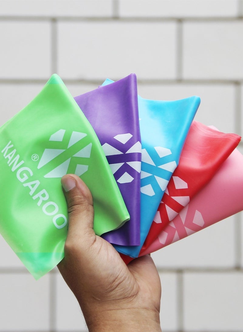 KANGAROO Resistance Bands & Ropes – Full Body Workout for Strength, Muscle Toning, Weight Loss & Rehabilitation, Ideal for Yoga, Pilates, CrossFit & Physical Therapy - Image 5