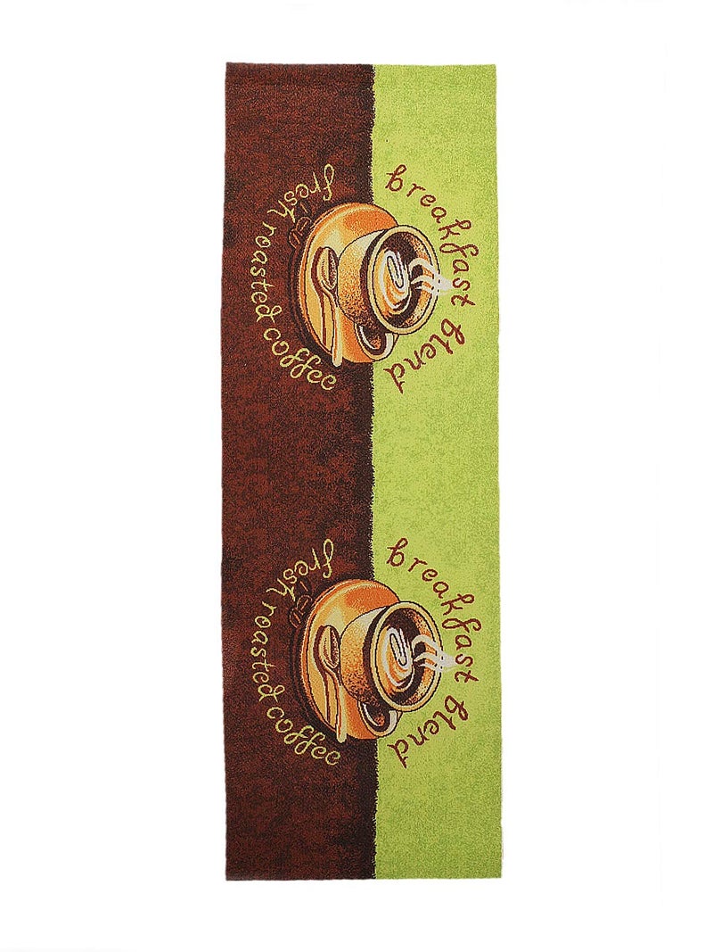 Status Contract Status Home Kitchen Runner Floor Mats with Anti Skid Latex Backing Runner Brown - Image 3