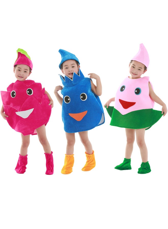 Halloween Costume - Kids Fruit Costume Dress Up - Purple grapes, 170cm - Banana Apple Strawberry Outfit, Children Performance Wear, Funny Fancy Dress, Carnival Costume, School Play - Image 5