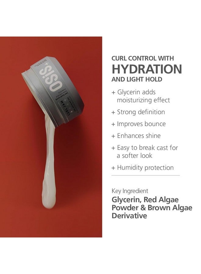 Osis+ Schwarzkopf Professional OSiS+ Curl Jam - Curl Defining Gel for Hair styling I Light Hold I For natural shine and Soft Bouncy Curls | Protection against Humdity | Provides intense Moisture | Vegan | Glycerin | 300 ml - Image 5