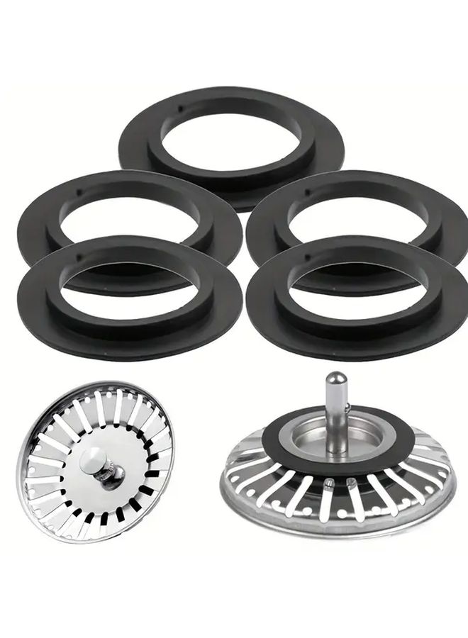 Rubber Washers for Kitchen Sink Strainer Basket and Filter Plug - Image 4