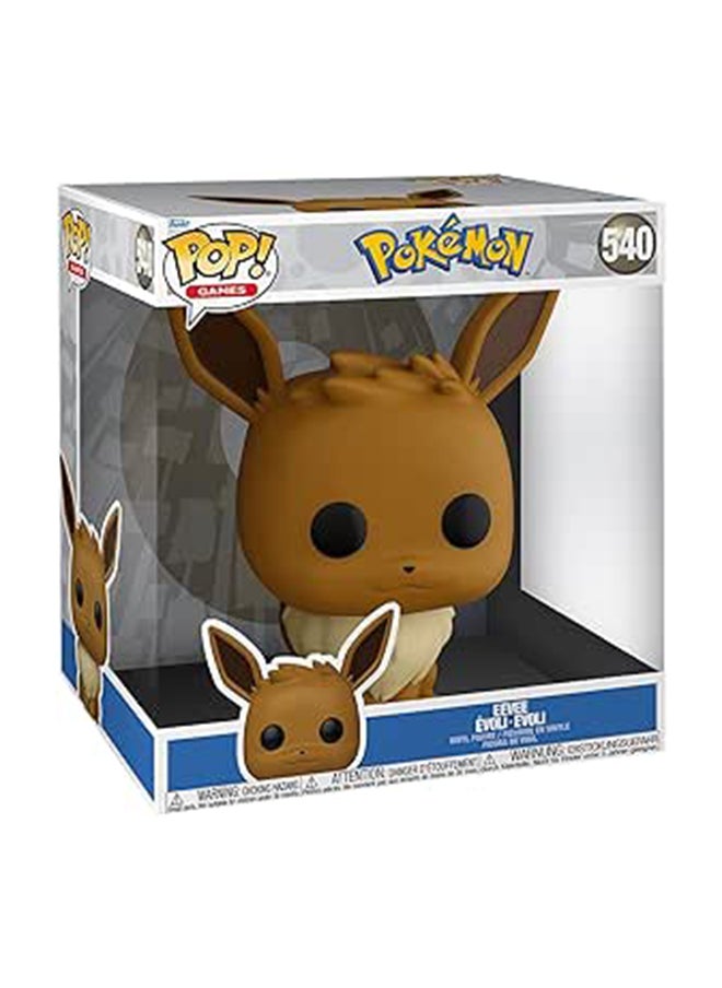Funko Funko Pop Jumbo! Games: Pokemon- Eevee, Collectible Action Vinyl Figure - 65044 