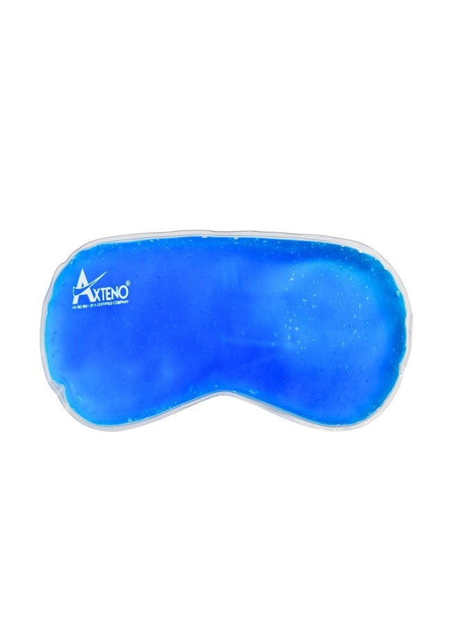 AXTENO Aloe Vera Cooling Gel Eye & Face Mask | Reusable Cold Therapy & Sleeping Mask for Dark Circles, Under Eye Bags, Puffiness, Migraine Relief & Relaxing Skin Care (Blue, Pack of 1) - Image 2