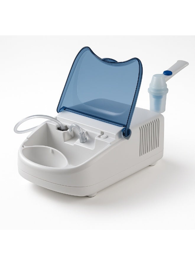 FLAEM Inhaling therapeutic steam with the high-quality Italian Alicair F400 device produces a fine mist suitable for children and adults, relieving allergies and coughs with excellent speed. - Image 1