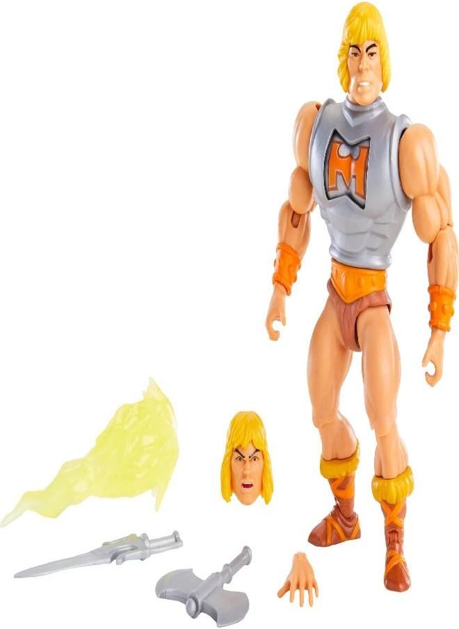 Masters of the Universe Origins Deluxe He-Man 5.5-in Action Figure, Battle Character for Storytelling Play and Display, Gift for 6 to 10-Year-Olds and Adult Collectors - pzsku/Z9BA8AB6CB05D53316194Z/45/_/1686134466/58746387-e685-4c81-958e-46173fbcae4a