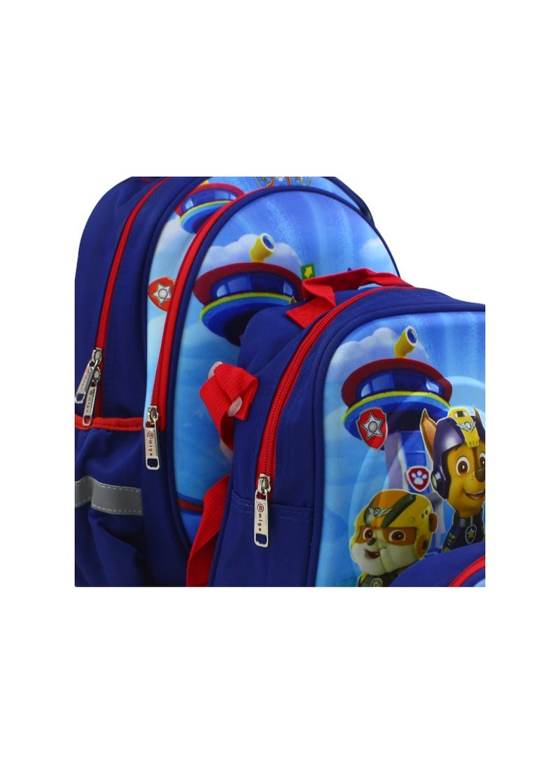 Migo School Set Paw Patrol Backpack 14 Inches – Blue - Image 2