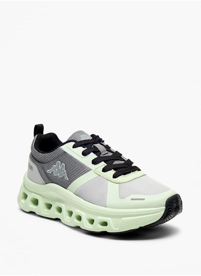Kappa Women's Colourblock Sports Shoes with Lace-Up Closure  - Image 1