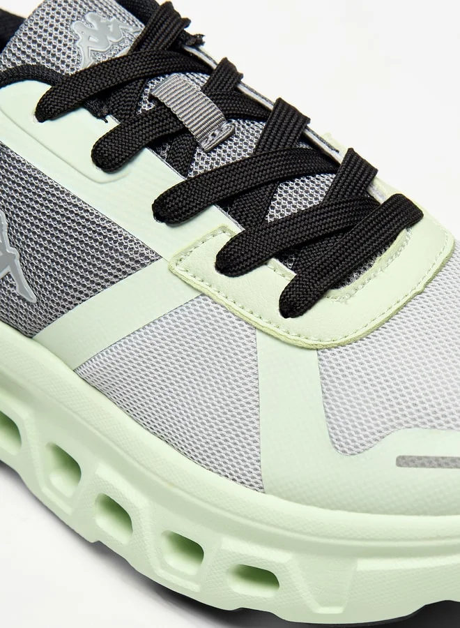 Kappa Women's Colourblock Sports Shoes with Lace-Up Closure