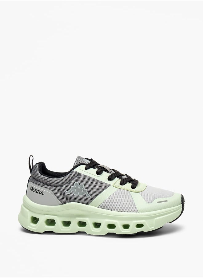 Kappa Women's Colourblock Sports Shoes with Lace-Up Closure  - Image 3
