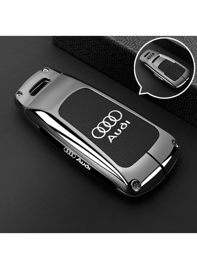 أودي 2025 أودي Q5L مفتاح خاص مجموعة فاخرة 2024 A4L مفتاح سيارة ممتازة كل شيء شامل حالة واقية للرجال والنساء جنرال موتورز سلاسل المفاتيح - Image 1