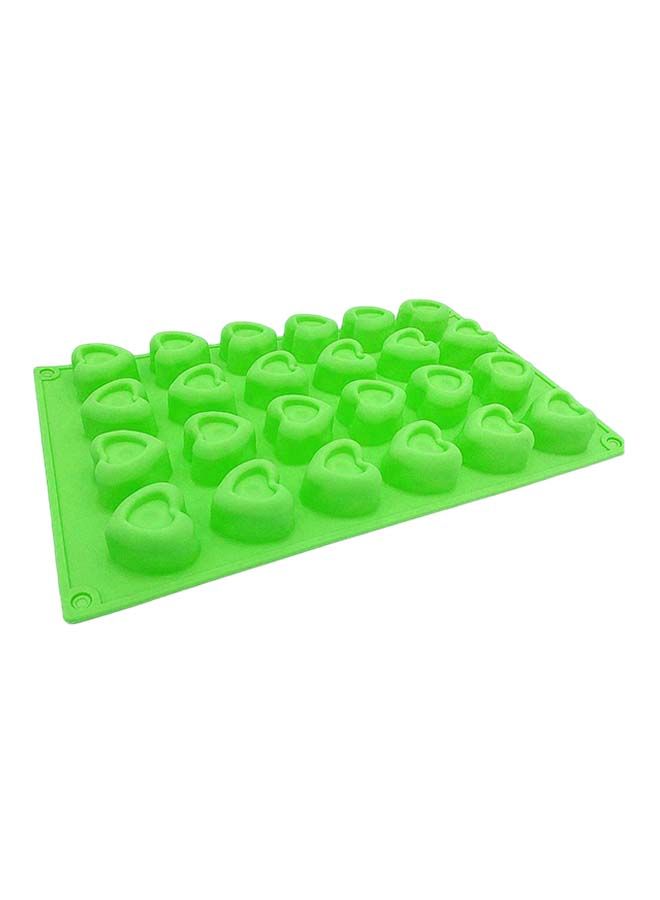 NIBEMINENT Multipurpose Silicone Bake Mold Green 1.5x17x30centimeter - Image 1