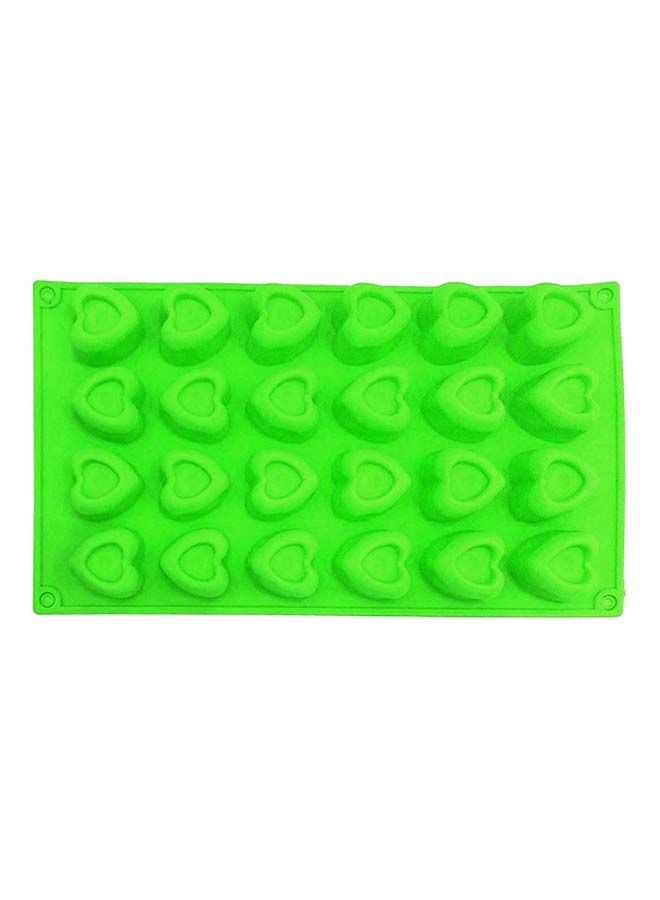 NIBEMINENT Multipurpose Silicone Bake Mold Green 1.5x17x30centimeter - Image 2