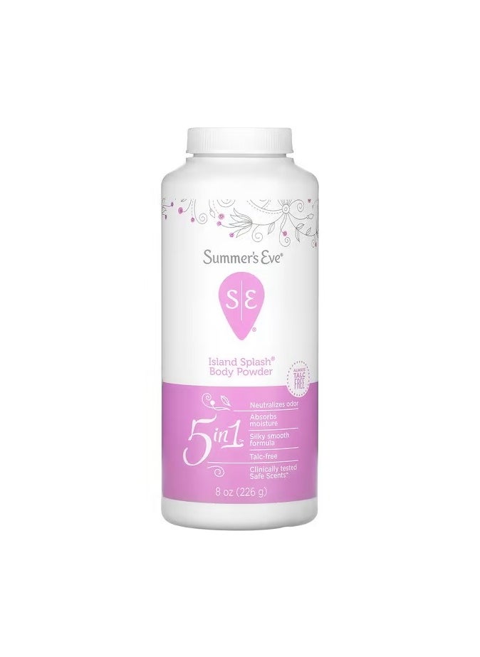Summer's Eve Summer's Eve, 5 in 1 Island Splash Body Powder 226 g  - Image 1