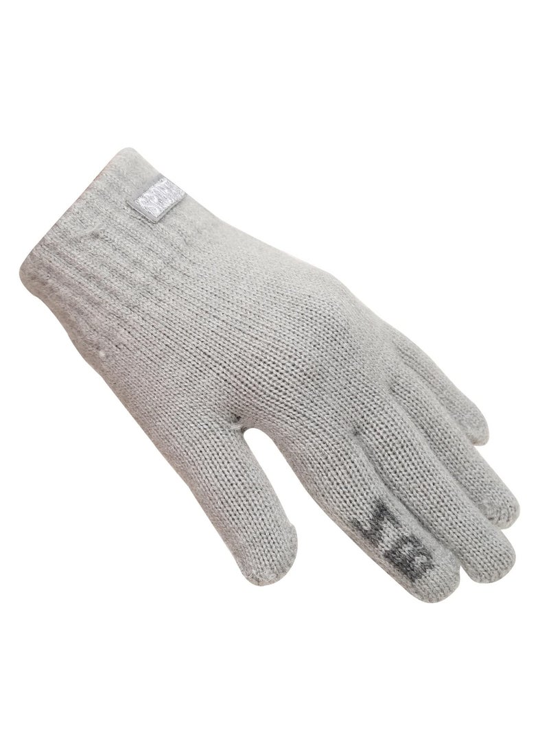 FabSeasons Acrylic Woolen solid Winter Gloves for Girls & Boys, fits for 5-8 years - Image 3
