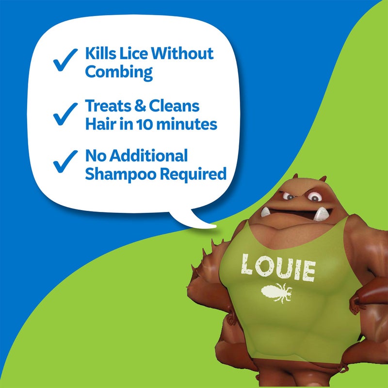 Nix Ultra Superlice Treatment, All-in-One Shampoo, 4 Fl Oz & Lice Removal Comb - Image 2