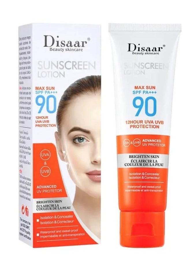 Disaar Disaar - Sunscreen Cream SPF 90 - 50 ml 
