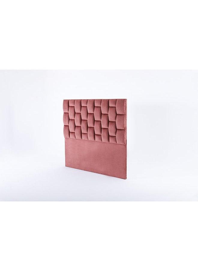 Pan Home Diana Queen Bed Velvet Pink 160x200 cm  - Image 3