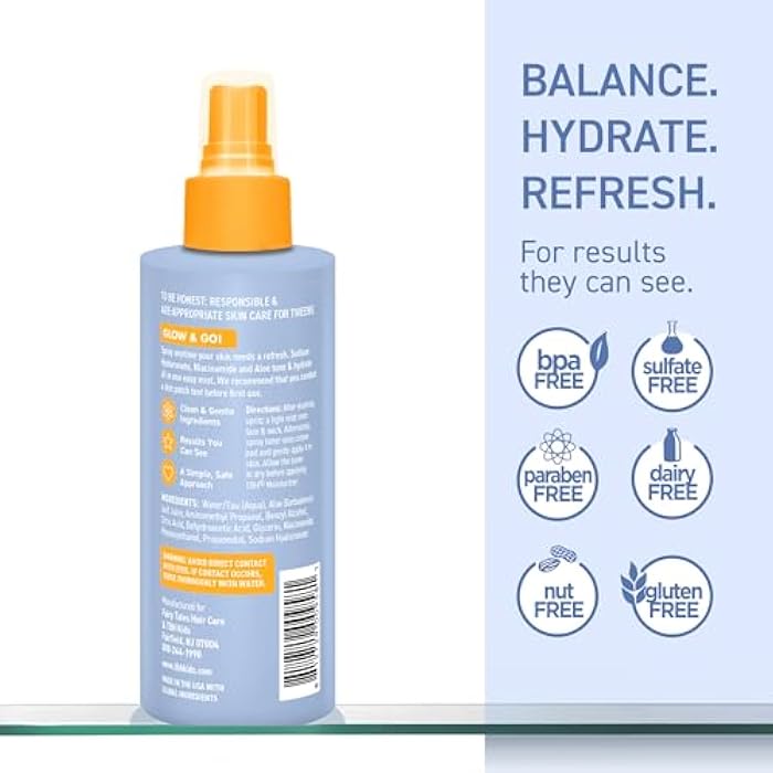 TBH Hydrating Toner for Kids – Gentle, Alcohol Free Toner for Sensitive Skin – Clean Kids Face Product with Aloe & Hyaluronic Acid – Safe for Girls & Boys - 6 oz - Image 2
