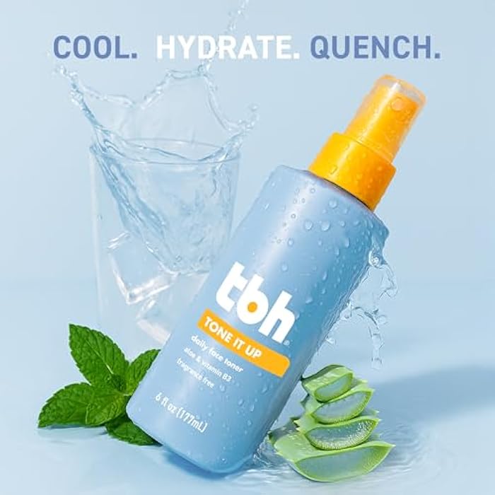 TBH Hydrating Toner for Kids – Gentle, Alcohol Free Toner for Sensitive Skin – Clean Kids Face Product with Aloe & Hyaluronic Acid – Safe for Girls & Boys - 6 oz - Image 4