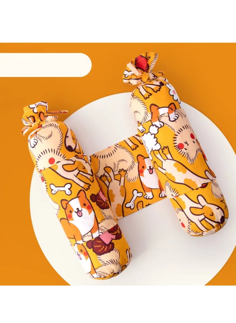 Baby Sleep Pillow Side Sleep Pillow 2-Piece Set Short PP Cotton  - Image 1