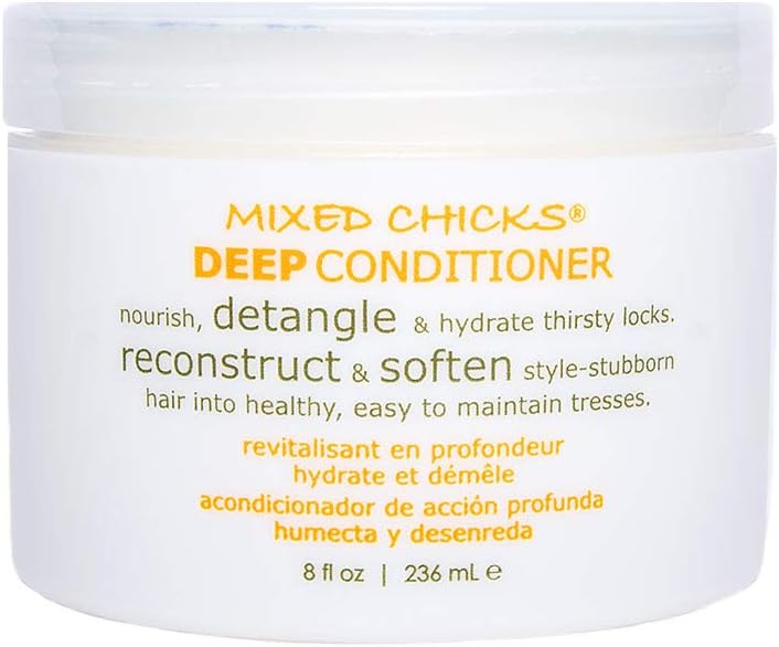 Mixed Chicks Deep Conditioner - Nourishing and Detangling Hair Treatment, 236 ml - Image 1