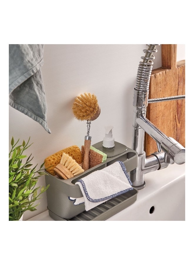 Snips Tidy Up Dish Washing Set with Soap Dispenser Grey 21 x 18 x 12 cm 000894 - Image 5