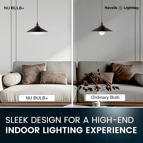 Havells T Shape Led NU Bulb 15W B22 Base|14% Wider Light Spread|100 Lumens Per Watt|Inbuilt 4.0Kv Surge Protection| 320 Degree Rotation For Multiple Applications (6500K,Cool Day Light) - Pack Of 6 - Image 2