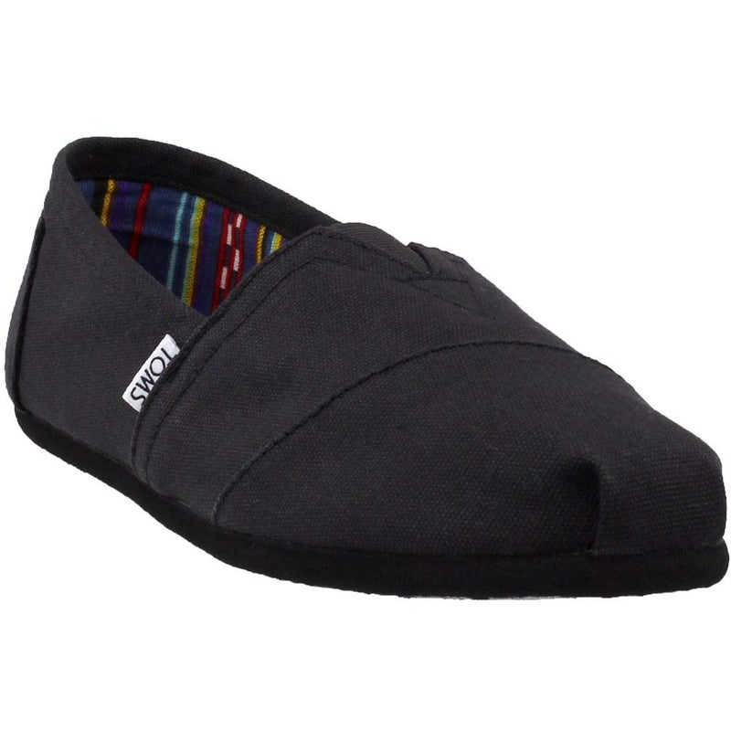 TOMS Men's Classic Alpargata Slip-On Shoe Black/Black Classic Canvas 9.5 M - Image 2