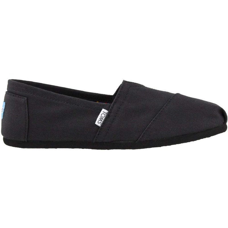 TOMS Men's Classic Alpargata Slip-On Shoe Black/Black Classic Canvas 9.5 M - Image 3