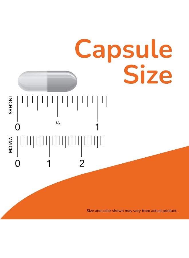 now Foods L-Tyrosine 500mg 120 Capsules - Image 3