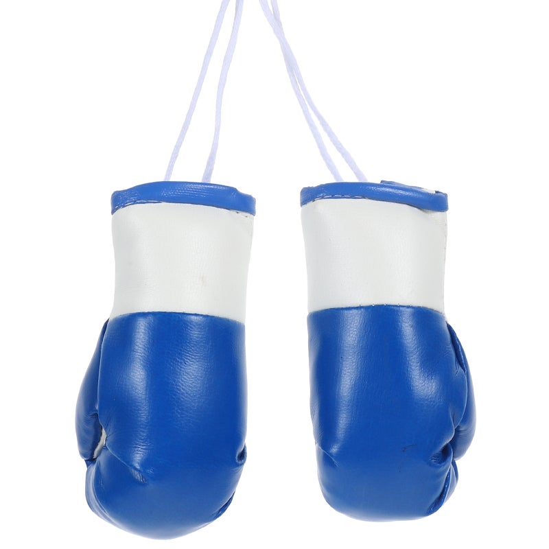 4 pcs Mini Boxing Gloves Car Mirror Hanging Decoration Punching Gloves Pendant For Boxing Party Decor Holiday Ornament Keychain Accessories - Image 3