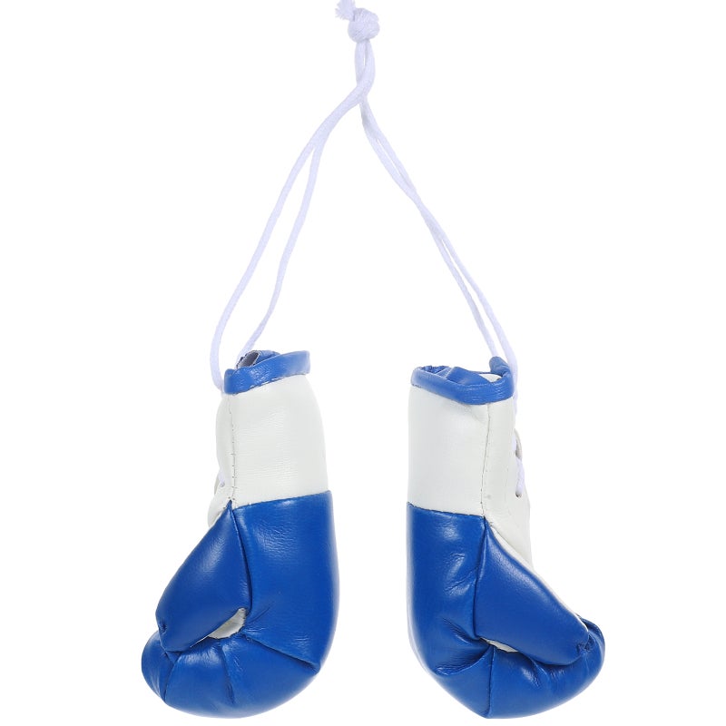 4 pcs Mini Boxing Gloves Car Mirror Hanging Decoration Punching Gloves Pendant For Boxing Party Decor Holiday Ornament Keychain Accessories - Image 4
