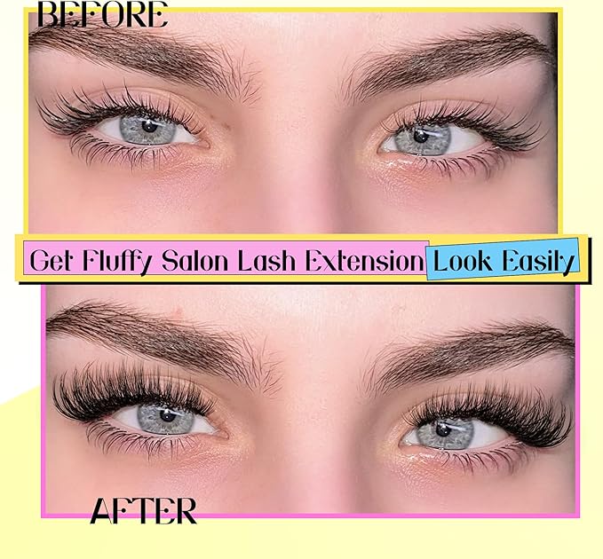 Alice طقم رموش أليس المجمعة طقم تمديد رموش فاخرة بحجم رقيق 3D رموش طبيعية قابلة للتخصيص مع 220 قطعة رموش فردية لاصق رموش ومزيل ملاقط 1016 مم 005D د Curl