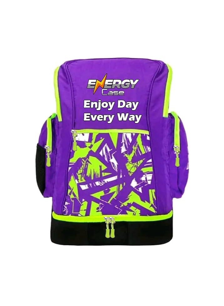 Energy Case Swimming and Trekking Backpack - Purple