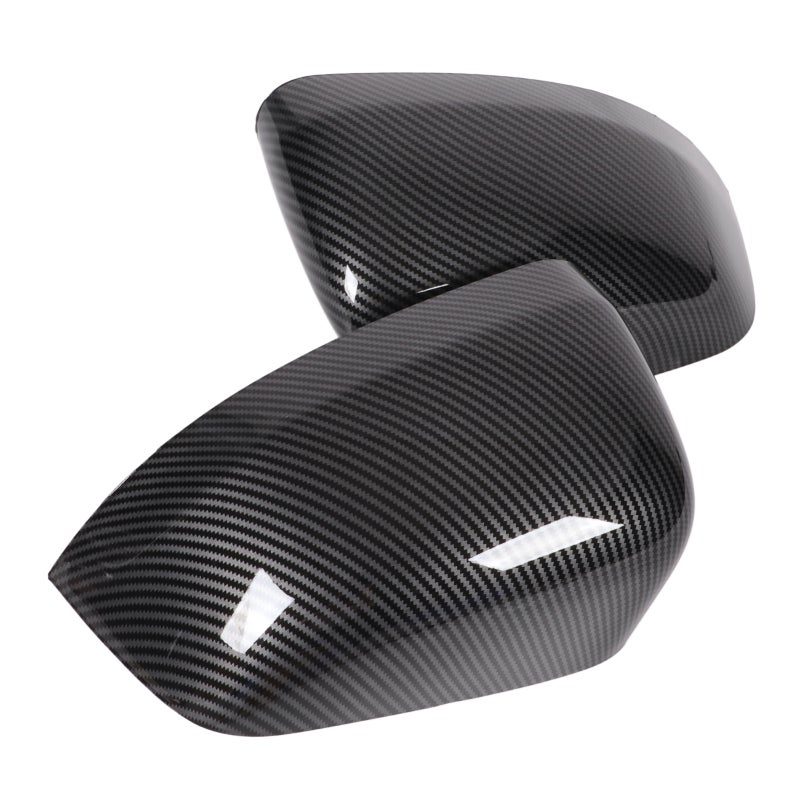 Rearview Mirror Cover: Carbon Fiber Pattern, Premium ABS Plastic, Perfect Fit - Easy No-modification Installation, Protective Mirror Housing for Jeep Grand Cherokee 2011‑2019 - Image 5